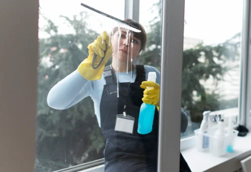 Nettoyage de vitres intérieures et extérieures à Saint-Julien-de-Lampon